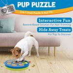 Plato Interactivo para Perro Estilo Rompecabezas