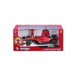 Réplica a Escala 1:24 del Ferrari SF-23 de Charles Leclerc con Figura
