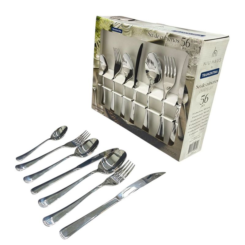 Set Cubiertos 56 Piezas Mónaco