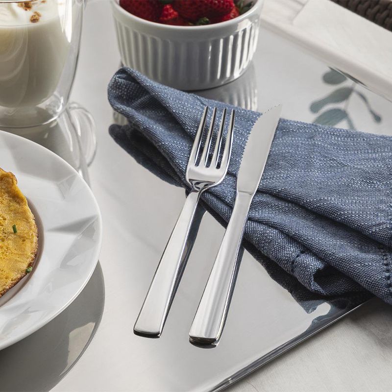 Set de 8 Cubiertos para Asado Milán