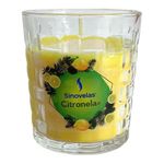 Vela Aromática Citronela en Vaso de Vidrio
