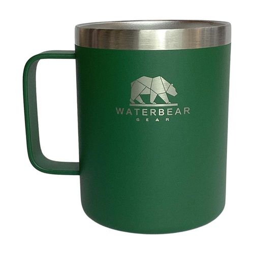 Vaso Térmico Verde Acero Inoxidable con Tapadera