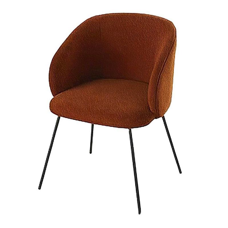 Silla Louie Tapizada en Caramelo