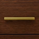 Halador Oro Cepillado Barra 96mm Rish