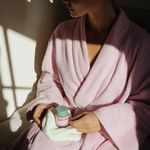 Bata de Baño Rosada Talla M