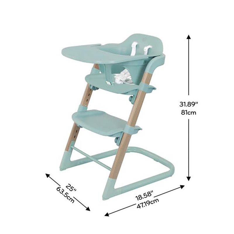 Silla de Comer Cibo Sage Verde