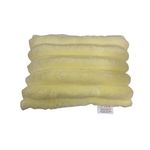 Manta de Franela Acanalada Amarilla para Bebé