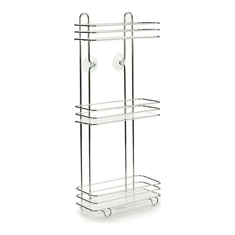 Estantería de Baño Metálica de 3 Divisiones