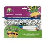 Estuche Para Colorear Piña