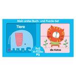 First Learning Book & Puzzle Set: Animals