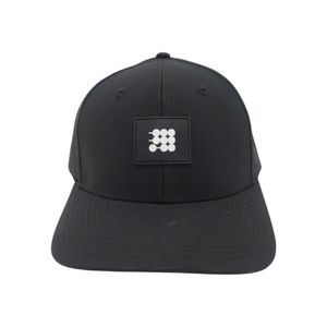 Gorra Ajustable Negra con Logo Cubitt