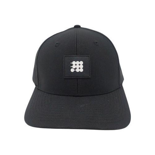 Gorra Ajustable Negra con Logo Cubitt