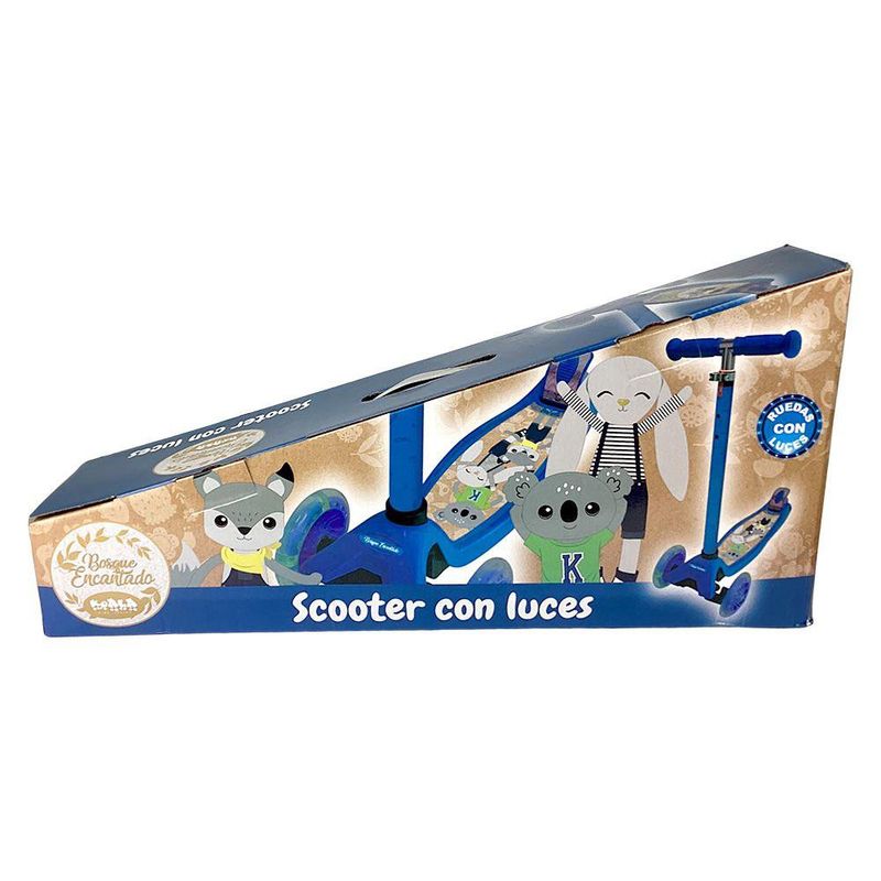 Scooter de 3 Ruedas Azul