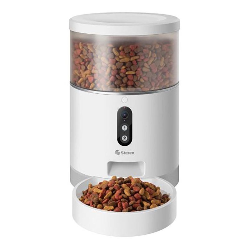 Dispensador de Comida para Mascotas con Wifi y Cámara
