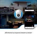 Mini Cámara de Seguridad Robotizada Para Exterior 3 Mpx