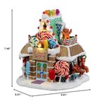 Tienda de Paletas “Lollipop” con Luz LED para Villa Navideña