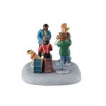 Banda de Jazz con Perrito para Villa Navideña