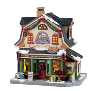 Tienda de Muebles para Mascotas “Luna & Ollie” para Villa Navideña