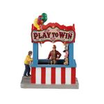 Juego de Lanzar Aros en Feria para Villa Navideña