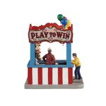 Juego de Lanzar Aros en Feria para Villa Navideña