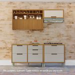 Mueble-Auxiliar-con-Diseño-de-Listones-Verticales-Cafe-120X35.5X100-Cm