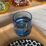 Set De 4 Vasos De Vidrio Azules 12 Oz - Kikotem