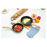 Set 2  Sartenes 20, 24 Wooden - Bastiani