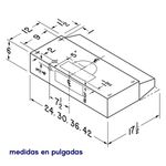 Campana Extractora de Pared 30 Plg Blanco