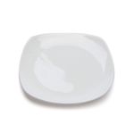 Plato Para Ensalada Cuadrado De Porcelana - Wilmax