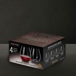 Set de 4 Vasos Burgundy 18.9 Oz