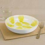 Bowl Para Pasta Lollipop Amarillo Y Blanco 8.8 Plg - Niu Haus