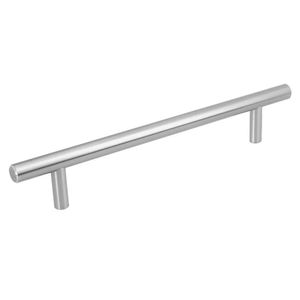 Halador de Niquel Satinado tipo Cilindro 160 Mm