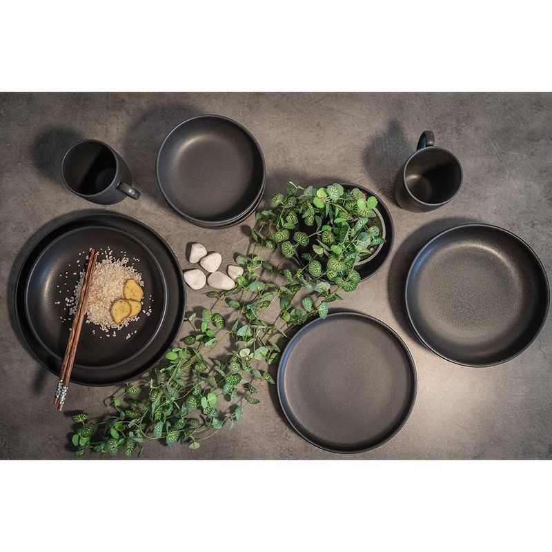 Plato-Para-Cena-11-Plg-Negro---Niu-Haus