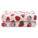 Toalla de Baño Estampado Fresas