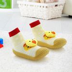 Set de 2 Calcetas con Suela 18-24M Pollito