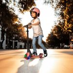 Scooter Plegable de 2 Ruedas con Luces LED