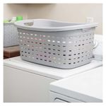 Canasta para lavandería color Cemento