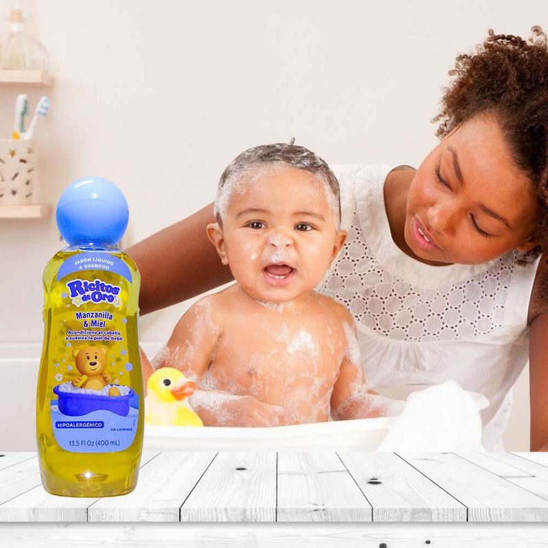 Shampoo Y Shower Gel Manzanilla 400 Ml - Ricitos De Oro