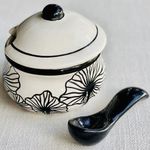 Salero Con Servidora, Black Alder - Topis