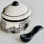 Salero Con Servidora, Black Alder - Topis