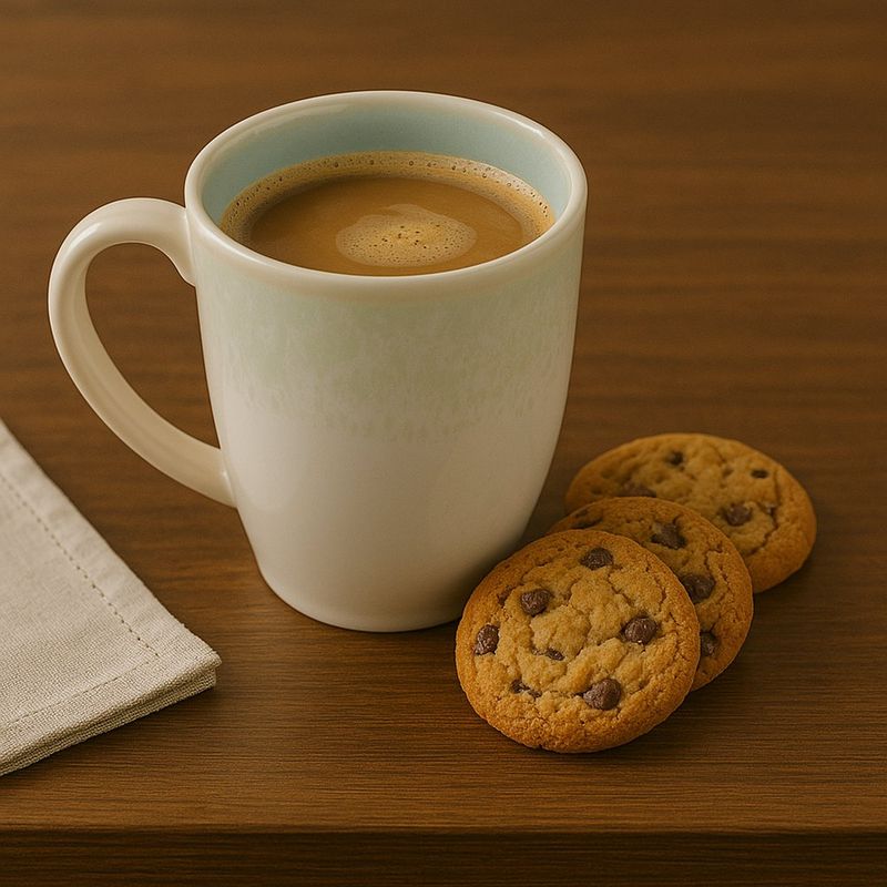 Taza Otago Celeste Y Blanco