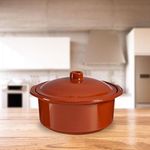 Cacerola De Cerámica Con Tapa 3.5 L