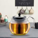 Tetera De Vidrio Con Filtro Capacidad De 1.5 L - Bodum