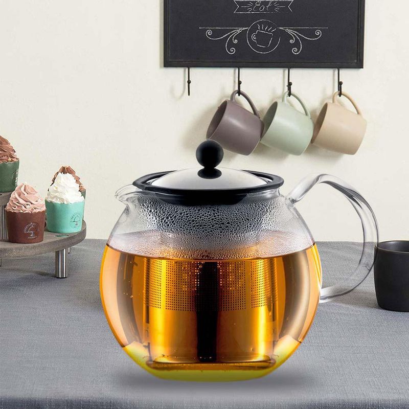 Tetera De Vidrio Con Filtro Capacidad De 1.5 L - Bodum