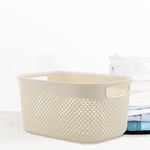 Canasta con Diseño Tipo Gota Marfil 6.6L