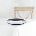 Plato Para Cena 10.6 Plg Diwali Negro - Luminarc