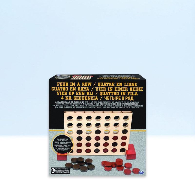 Cuatro en Raya Plástico y Madera