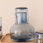 Jarra De Vidrio Azul 1.5 L - Kikotem