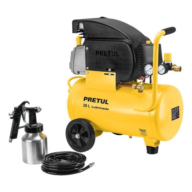 Kit Compresor Horizontal De 20 L 2 1/2 HP - Pretul