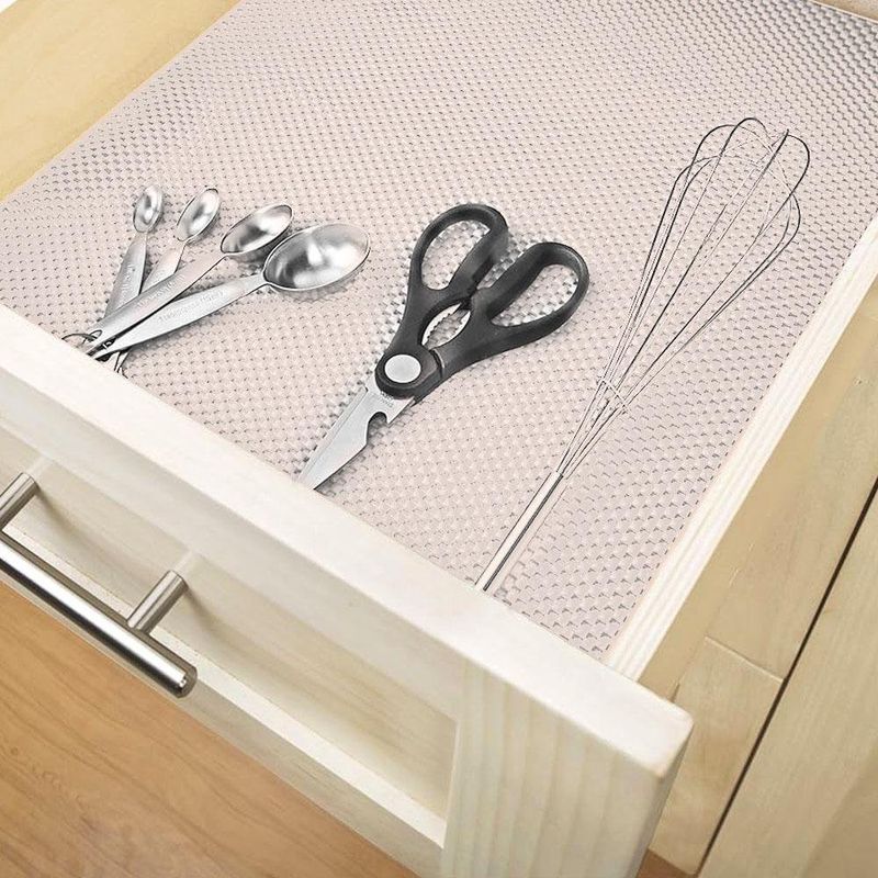 1. Rollo Antideslizante Contact Blanco 20 Plg x 4 Pies